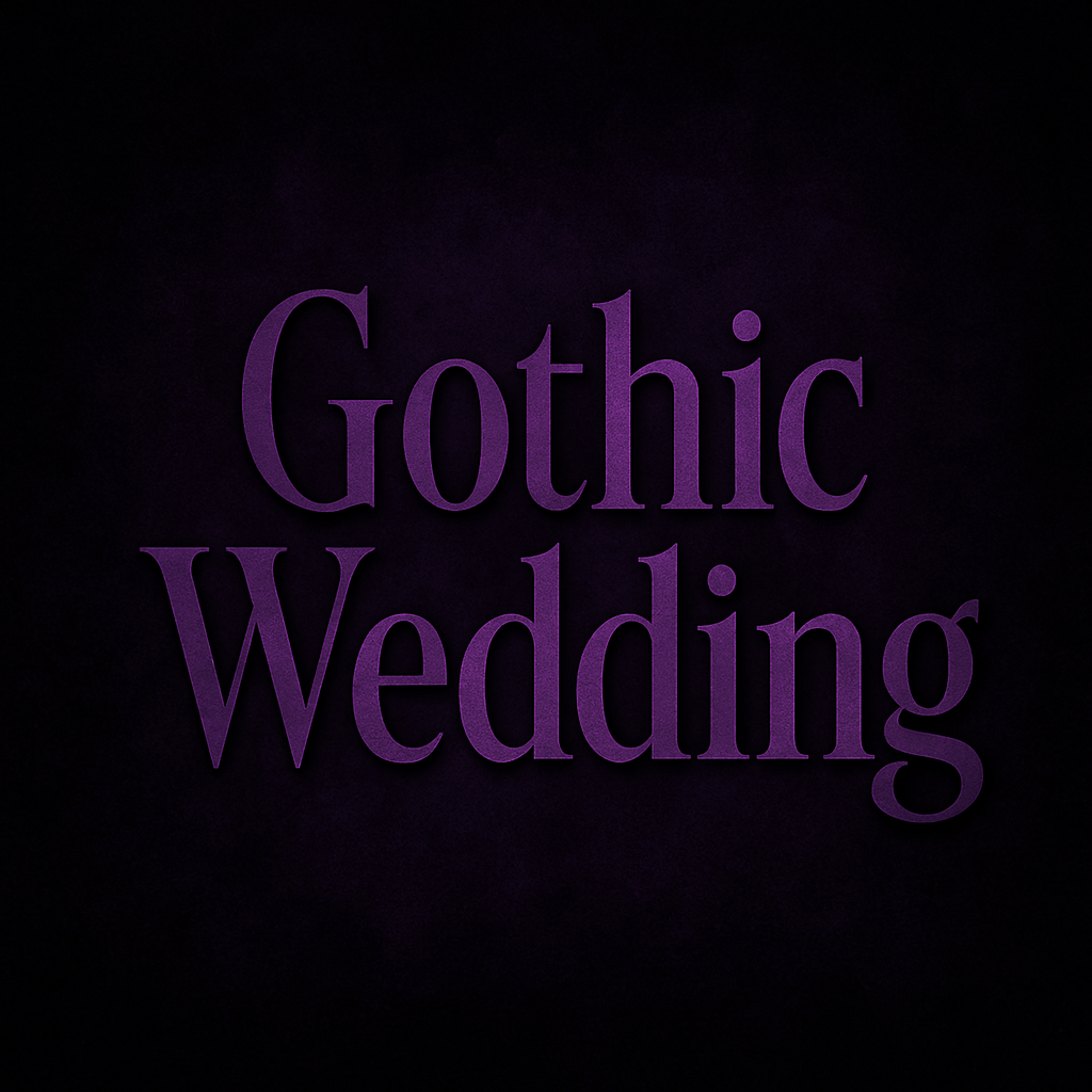 Gothic Wedding