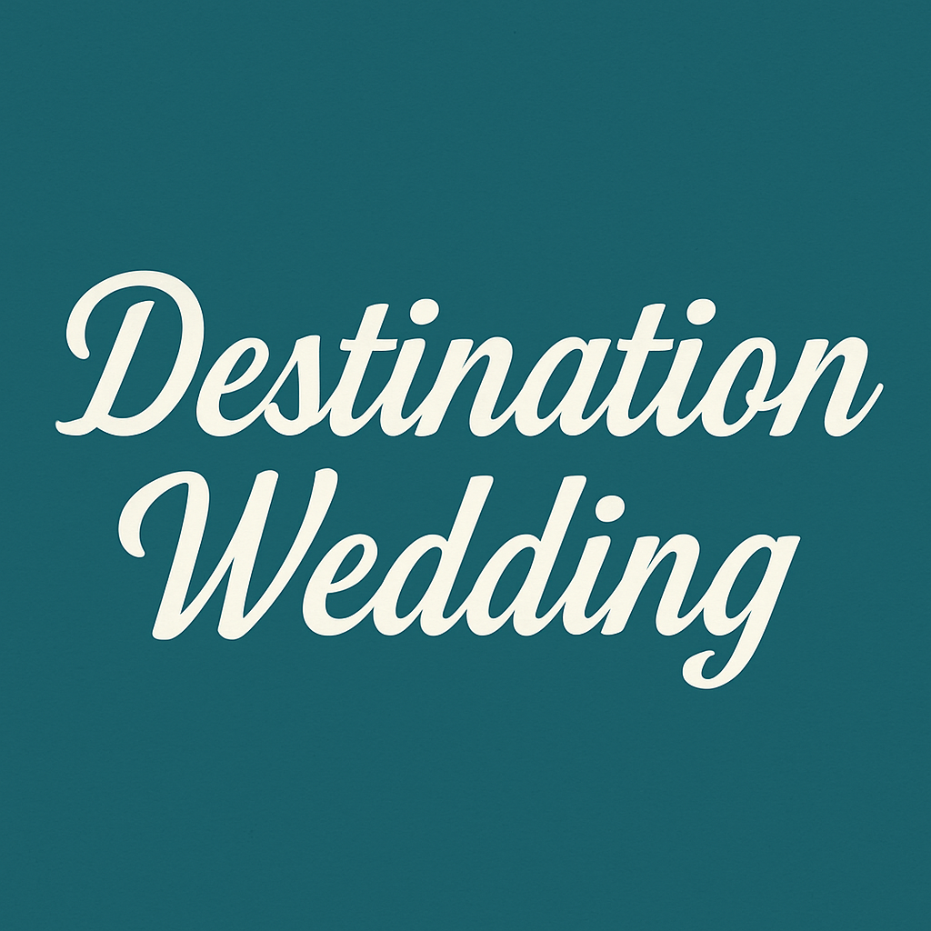 Destination wedding