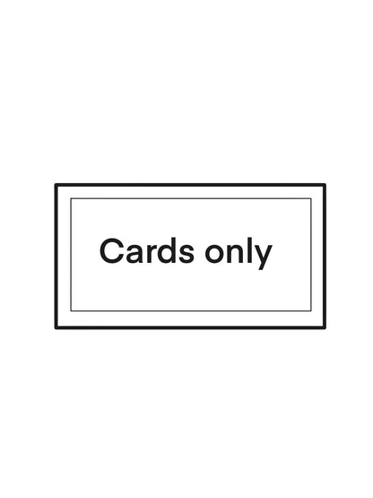 Wedding Save The Date Cards and Envelopes, Companion for "Magnet Only" purchase.