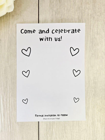 Rustic Wood Dove Save The Date Magnet: Wedding Invitation