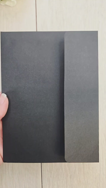 Black Cat Wedding Invitation • Gothic Halloween Wedding Invite • Spooky Fall Wedding Stationery • Wedding Card for Alternative Couples